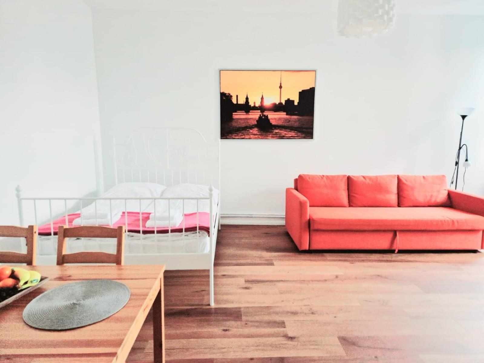 City Studio Apartment For 4, Near Sonnenallee Берлин Экстерьер фото